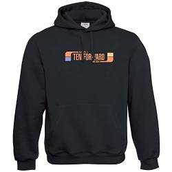 Ten Forward Bar Crew Trek Hoodie, Schwarz , Medium von Viper