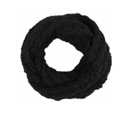 Viper Winter Rundschal Warmer Loop Schal Schlauchschal Tuch Trend Strickschal Loopschal (Schwarz) von Viper