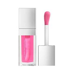 Rouge Flüssig Glow Oil Plumping Lipgloss Feuchtigkeitsspendendes Lippenöl Gloss Transparenter feuchtigkeitsspendender Lippenbalsam Natural Lip Plumper Lip Plumper Gloss Naturkosmetik (A, One Size) von Vipomkowa