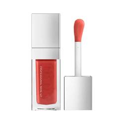 Rouge Flüssig Glow Oil Plumping Lipgloss Feuchtigkeitsspendendes Lippenöl Gloss Transparenter feuchtigkeitsspendender Lippenbalsam Natural Lip Plumper Lip Plumper Gloss Naturkosmetik (D, One Size) von Vipomkowa