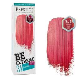 Be Extreme Halb-Dauerhafter Haar-Toner-Farbe 34 Flamingo - Ohne von Ammoniak, Ohne von Parabene und PPD von Vips Prestige