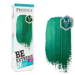 Be Extreme Halb-Dauerhafter Haar-Toner-Farbe 52 Green Dragon - Ohne von Ammoniak, Ohne von Parabene und PPD von Vips Prestige