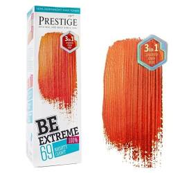 Be Extreme Halb-Dauerhafter Haar-Toner-Farbe 69 Naughty Carrot - Ohne von Ammoniak, Ohne von Parabene und PPD von Vips Prestige