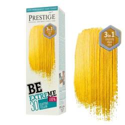 Vip's Prestige Be Extreme | Semipermanenter Haartonisierer 30 Elektrisches Gelb | Reines Pigment| Verleiht gefärbten oder grauen Haaren Farbe| Temporäres Ergebnis | Ammoniakfrei, Parabenfrei, PPD-frei von Vips Prestige