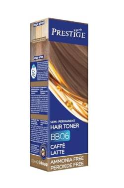 Vips Prestige, Haar-Toner, Kaffee Latte 06, Semi-permanente Haarfarbe, Für blondes & graues Haar, Ammoniakfrei, Peroxidfrei, 100 ml von Vips Prestige
