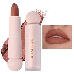 Roter Lippenstift wischfest | Samt-Lippenstift-Make-up,Nude Red Color Waterproof Cream Lipstick Smooth Soft Rich Colors Full Lip Sticks for Women Gift Virtcooy von Virtcooy