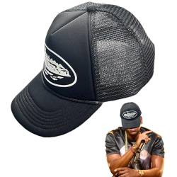 Virtcooy Corteiz Baseballmütze | Corteiz Cap Lässige Bedruckte Baseballkappe, Hip-Hop-Snapback-Kappen, Sommer-Sonnenkappe, Bedruckte Unisex-Baseballmütze für Outdoor-Sportreisen von Virtcooy