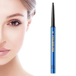 Wasserfester Eyeliner,Wischfester Bleistift-Eyeliner für Augen-Looks - 6 Farben Vitamin E Super Slim Nib Eyeliner für natürliches, kräftiges Augen-Make-up, leicht zu entfernen Virtcooy von Virtcooy