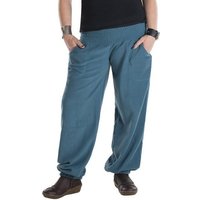 Vishes Fleecehose Warme Winter Thermohose Haremshose aus Fleece Hüfthose, Goa, Hippie Yoga Style von Vishes