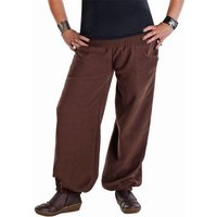 Vishes Fleecehose Warme Winter Thermohose Haremshose aus Fleece Hüfthose, Goa, Hippie Yoga Style von Vishes