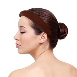 Schwamm-Stirnband - Schwamm-Gesichtspflege-Stirnband - Weiches Schwamm-Hautpflege-Haarstirnband, Yoga-Stirnband-Make-up-Schwamm für Frauen Visiblurry von Visiblurry