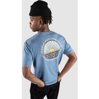 Vissla Surf Check Comp Lite Eco Performance T-Shirt harbor blue heather von Vissla