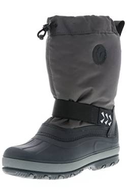 Vista Antarctica Kinder Jungen Mädchen Damen Winterstiefel Schneestiefel Snowboots anthrazit, Größe:39/40, Farbe:Anthrazit von Vista