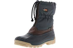 Vista Canada Polar Damen Herren Winterstiefel Snowboots Thermo-TEX Innenschuhe grau, Größe:37/38, Farbe:Grau von Vista