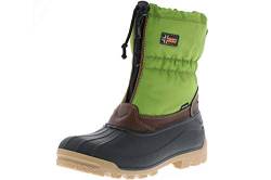 Vista Canada Polar Damen Winterstiefel Snowboots herausnehmbaren Thermo-TEX Innenschuhen grün, Größe:39/40, Farbe:Grün von Vista