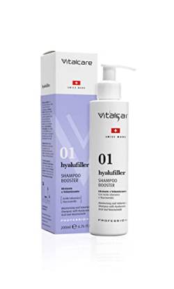 Vitalcare | Hyalufiller Booster-Shampoo, feuchtigkeitsspendend und Volumen-Shampoo, mit Hyaluronsäure, für alle Haartypen, 200 ml von Vitalcare