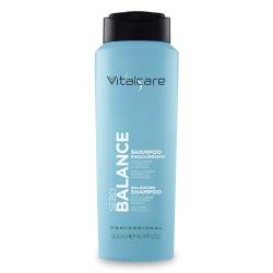 Vitalcare | Sebo Balance Shampoo, ausgleichend, Shampoo für fettiges oder fetthaltiges Haar, mit Vitaminen und Zjcomplex, 500 ml von Vitalcare