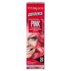 Vitalcare | Vivid – Haarfarbe, weich, hydratisiert und glänzend, Farbe Rosa von Vitalcare