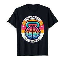 Stärken Sie Ihren Geist und Körper – Kettlebell Workout Brainpower T-Shirt von VitalityVibe Kettlebells