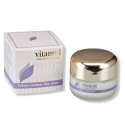 Vitamol Anti-Falten-Augenkontur-Gesichtscreme für normale oder trockene Haut 15 ml von Vitamol