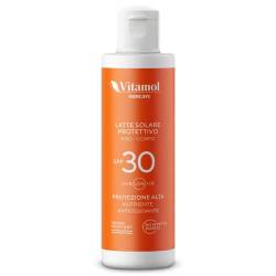 Vitamol High Sun Protection SPF 30 Sonnenmilch für Gesicht und Körper schützt vor UVA- und UVB-Strahlen. Kein Weißeffekt. Wasserbeständig von Vitamol
