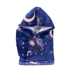 Vitapur Carrol Blau Muster Hoodie – Zeitloses Karodesign in Blau, Vereint Wärme und Eleganz für Jeden Tag von Vitapur