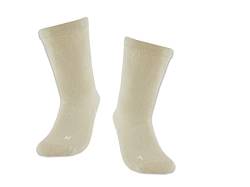 Vitopia 4 Paar Gesundheitssocken für Diabetiker-Socken ohne Gummi-Bund für Herren & Damen | Extra weiter Schaft in breiter Trichterform | besonders Venenfreundlich (Beige 39-42) von Vitopia