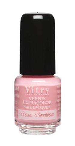 Vitry Mini Nagellack, Candy Pink, 4 ml von Vitry