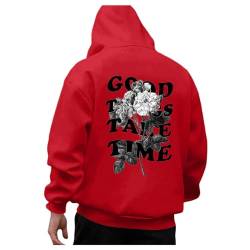 Hoody Herren Mit Kapuze Zipper Y2K Zip Hoodie Oversized Coole Baggy Backprint Hoodie Stüssy Hoodie Grauer Hoodi Basic Sweatshirt Schwarz Kapuzenpulli Pullover Print Kapuzenpullover Vintage Clothes @1 von Viunychn