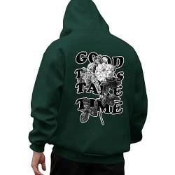 Hoody Herren Mit Kapuze Zipper Y2K Zip Hoodie Oversized Coole Baggy Backprint Hoodie Stüssy Hoodie Grauer Hoodi Basic Sweatshirt Schwarz Kapuzenpulli Pullover Print Kapuzenpullover Vintage Clothes @1 von Viunychn