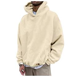 Viunychn Herren Basic Kapuzenpullover Sweatjacke Pullover Hoodie Sweatshirt @J von Viunychn