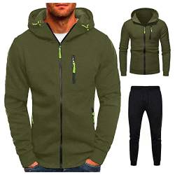 Viunychn Herren Jogginganzug | Streetwear | Fitness | Sportanzug | Hoodie-Sporthose | Jogging-Anzug | Trainings-Anzug | Jogging-Hose | Modell JG-3000 @3 von Viunychn