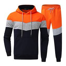 Viunychn Sportanzug Herren Cargo Stil Sportanzug Jogginganzug Trainingsanzug Sporthose+Hoodie 1003 @4 von Viunychn