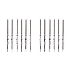 Viupolsor NH35 NH36 Bewegung Lenker Zubehör Kern Wasserhahn Stange Bewegung Wartung Mechanische Uhr Teile 12Pcs, silber von Viupolsor