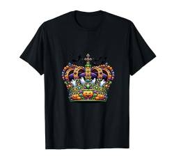 Gruselige Krone König Halloween Königin Kostüm DIY T-Shirt von Viv Halloween Party