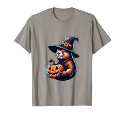 Halloween Ground Hog Hexenhut Kürbis Kostüm DIY T-Shirt von Viv Halloween Party