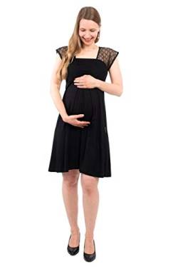 Viva la Mama - Festmode Umstandskleid schwanger Abendkleid schwanger Stillkleid Juliette schwarz - M von Viva la Mama