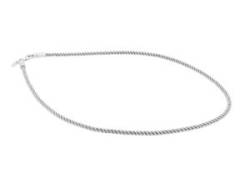 Collier VIVANCE "Dreh-Design" Halsketten Gr. Silber 925 (Sterlingsilber), silberfarben (silber 925) Damen Colliers von Vivance