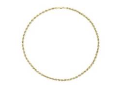 Collier VIVANCE "Kordel" Halsketten Gr. Gelbgold 375, gelb (gelbgold 375) Damen Colliers von Vivance