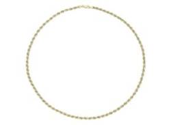 Collier VIVANCE "Kordel" Halsketten Gr. Gelbgold 375, gelb (gelbgold 375> <) Damen Colliers von Vivance