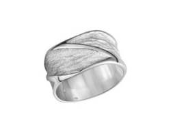 Fingerring VIVANCE "925/- Sterling Silber rhodiniert" Fingerringe Gr. 064 (20,4), Silber 925 (Sterlingsilber), weiß Damen Fingerringe von Vivance