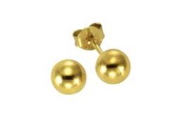 Paar Ohrstecker VIVANCE "585 Gold Kugel 5mm" Ohrringe Gr. ONE-SIZE, Gold, gelb Damen Ohrstecker Ohrschmuck von Vivance