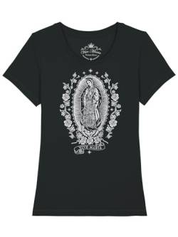 Vive Maria Holy Virgin Damen T-Shirt schwarz, Größe:S von Vive Maria
