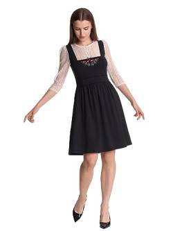 Vive Maria Meadow Girl Damen A-Linien-Kleid Creme/schwarz, Größe:L von Vive Maria