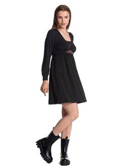 Vive Maria Meadow Love Damen A-Linien-Kleid schwarz Allover, Größe:L von Vive Maria