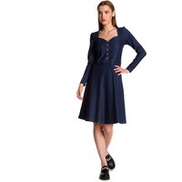 Vive Maria Nevada Girl Denim Damen A-Linien-Kleid blau von Vive Maria