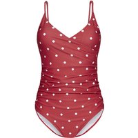 Vive Maria - Rockabilly Badeanzug - Mia Maria Swimsuit - S - für Damen - Größe S - rot/weiß von Vive Maria