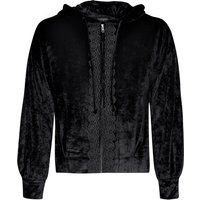 Vive Maria Velvet Dream Damen Kapuzensweatjacke schwarz von Vive Maria