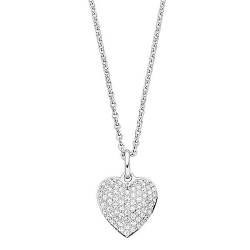 Viventy 784852 Damen Halskette 925 Silber Zirkonia Herz Collier von Viventy