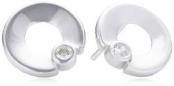 Viventy Damen-Ohrstecker 925 Sterling Silber mit 1 Zirkonia in weiss 763574 von Viventy